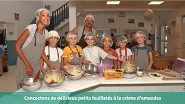 Concoctons de délicieux petits feuilletés à la crème d'amandes